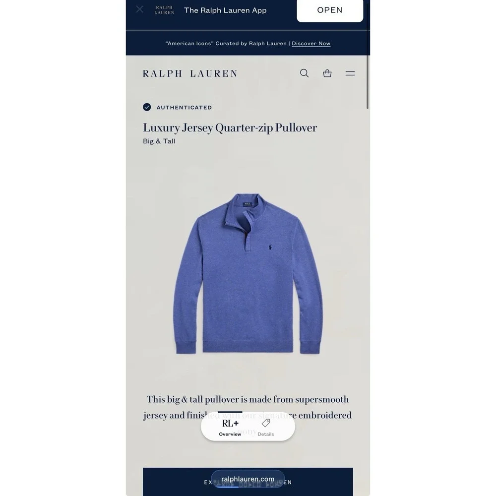 Polo Ralph Lauren good pullover